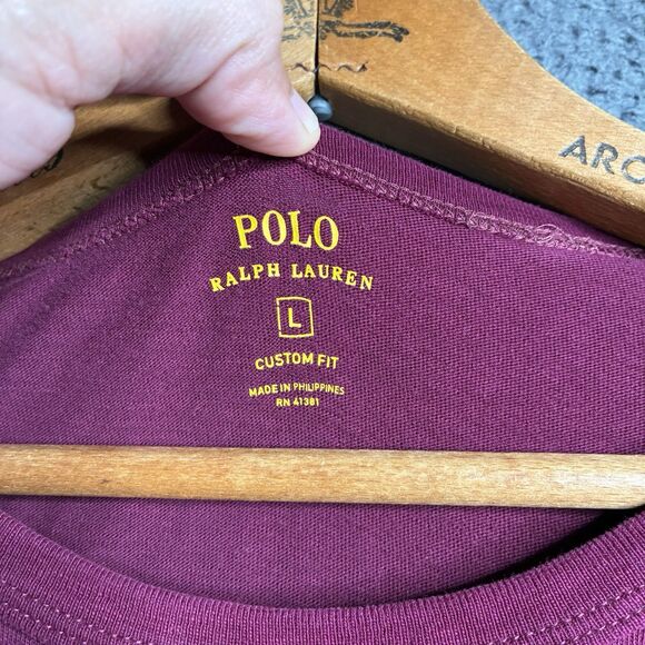 Polo Ralph Lauren Chainstitch Bulldog PRL t shirt 67 Logo Preppy Old Money Large - Picture 5 of 11